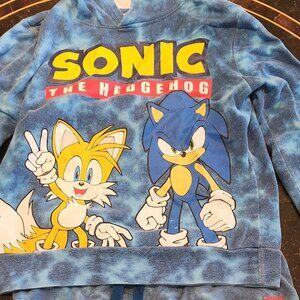 Sonic The Hedgehog Boys' Graphic Hoodie and Shorts